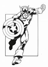 Capitan Dibujos Capitaine Vengadores Colorare Gratuit Disegni Avengers Court Pianetabambini Scrivi sketch template