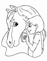 Pferd Cal Putzen Caballo Colorat Pony Desene Planse Ausmalbild Girly Pferde Cavallo Felice Colorear Chevaux Brushing Educative Coloringhome Trafic Malvorlagen sketch template