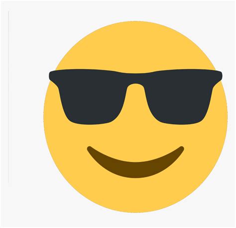 emoticon sunglasses smiley iphone  emoji clipart cool emoji