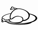 Frango Pollastre Dibuixos Carne Cat sketch template