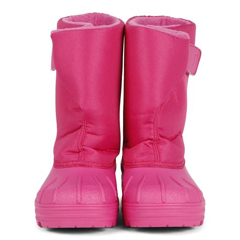 igor girls velcro snow boots  pink bambinifashioncom