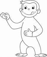 Curious George Coloring Worksheets Pages K5 Learning Color Visit Educativeprintable sketch template