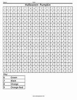 Squares Multiplication sketch template