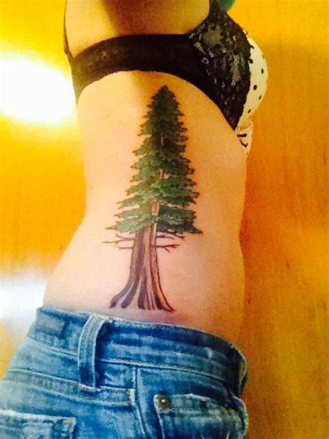 My Redwood Tree Tattoo Forest Gurl Born And Raised Pch Pnw Cali