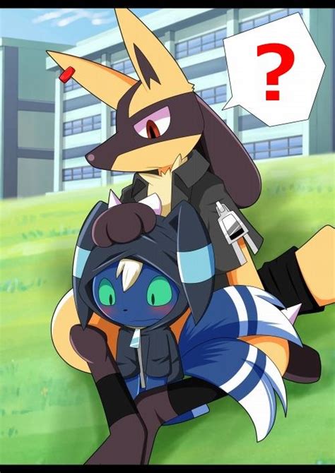 shiny lucario and meowstic pokemon know your meme