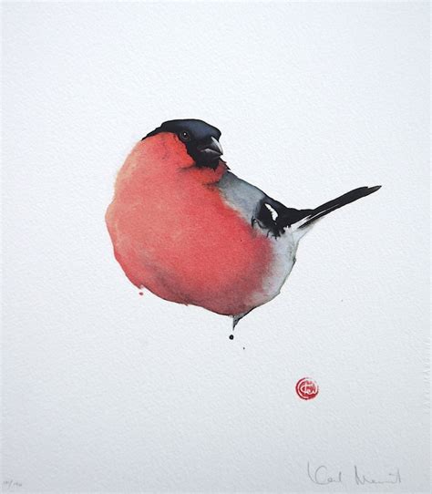 Artist Uses Calligraphy Brushes To Create Breathtaking Watercolor