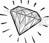 Diamond Doodle Easy Drawing Cool Coloring Drawings Pages Simple Tumblr Sketch Gem Vector Designs Luxury Minecraft Draw 3d Icon Shape sketch template