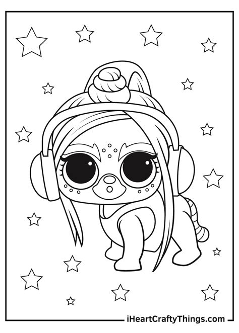 lol surprise pets coloring pages updated