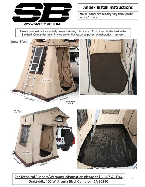 smittybilt annex install instructions   manualslib