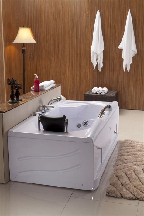 1 Person Jetted Whirlpool Hydrotherapy Massage Bathtub