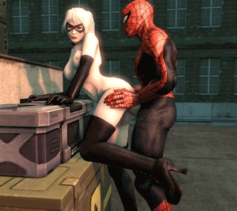 spidey fucks black cat superhero porn s luscious