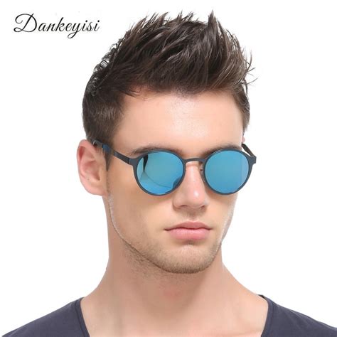 Dankeyisi Round Polarized Sunglasses Men Luxury Sunglasses Women Brand