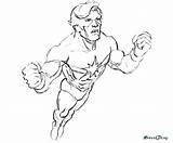Captain Marvel Coloring Pages Printable Awesome Getcolorings Marv Getdrawings Color sketch template