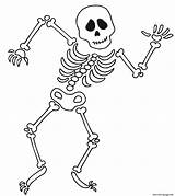 Skeleton Coloriage Squelette Imprimer Dansant Dessiner Colorier Blanc Imprimé Jecolorie sketch template