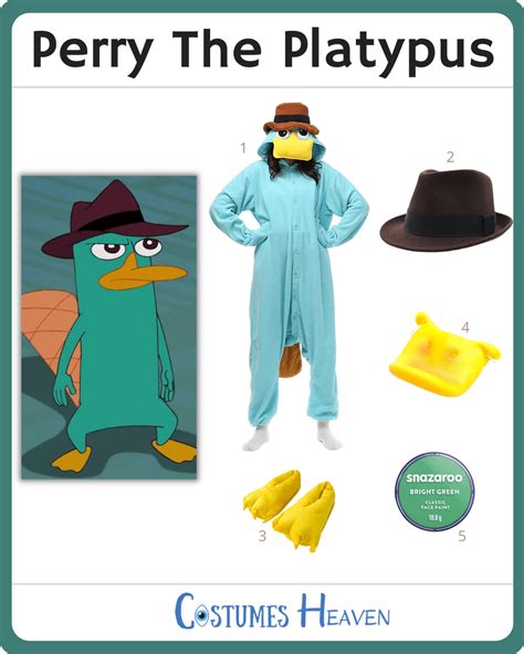 Perry The Platypus Costume 100 Authentic Save 62 Jlcatj Gob Mx