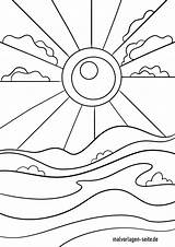 Sonne Malvorlage Ausmalbild Malvorlagen Kostenlose sketch template