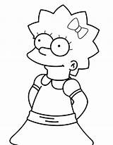 Simpson Lisa Simpsons Pages Ausmalbilder Coloring Da Colorare Disegni Drawing Easy Bart Drawings Coloriage Disegno Homer Aesthetic Template Immagini Zum sketch template