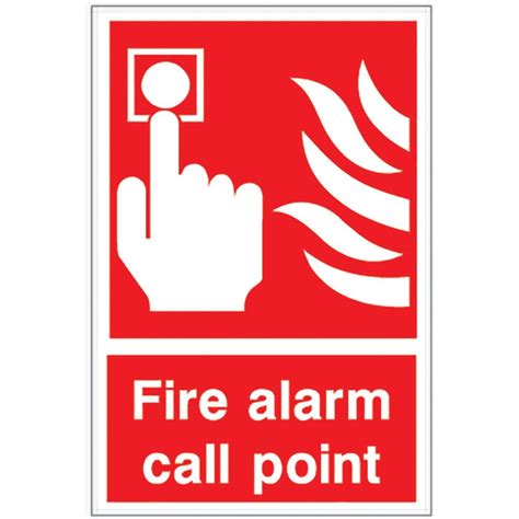 fire call point sign