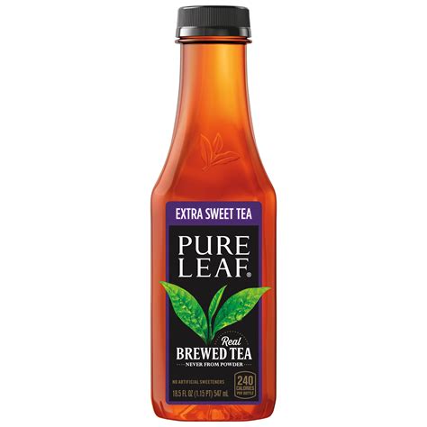 lipton pure leaf extra sweet tea  fl oz plastic bottle walmartcom