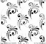 Clipart Flourishes Seamless Pattern Illustration Background Vector Royalty Tradition Sm Seamartini Regarding Notes sketch template