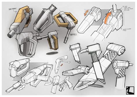 sketch  render power tool  irrsyah  deviantart industrial design sketch design