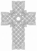 Cross Coloring Pages Celtic Crosses Rose Printable Glass Stained Adults Color Easter Mandala Print Patterns Roses Detailed Wings Adult Designs sketch template