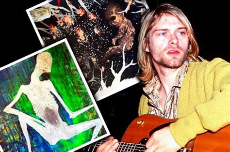 Kurt Cobain’s Shocking Paintings Revealed Including ‘diseased Vaginas