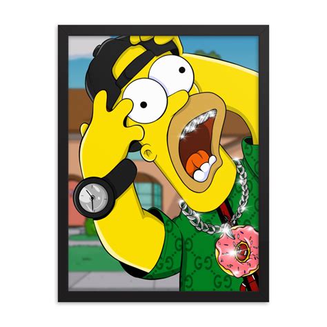 gucci homer simpson  pring  gucci homer simpson