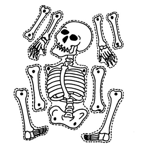 printable skeleton crafts printables  mom skeleton craft