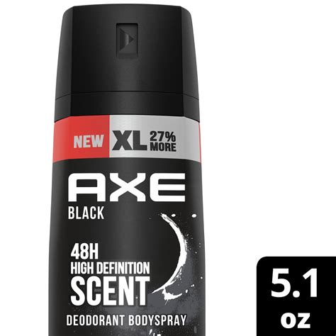 axe black  high definition scent deodorant body spray  oz walmartcom