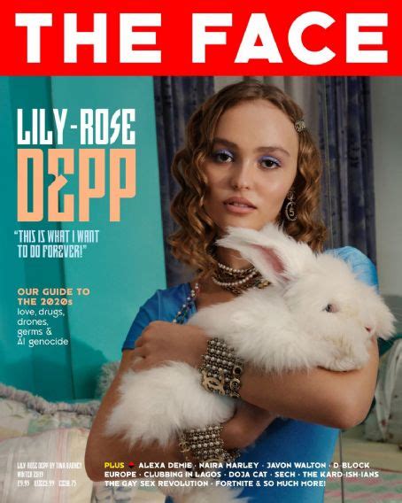 lily rose melody depp magazine cover photos list of