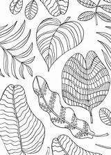 Mindfulness Mindful Leaves Coloriage Bestcoloringpagesforkids Meilleurs Coloriages sketch template