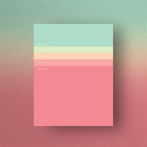 beautiful color palettes    design project