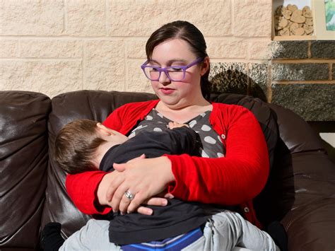 mother breastfeeding 17 month old son told to cover up in