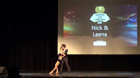 Slc 2016 National Open Bachata Nick And Leena Youtube