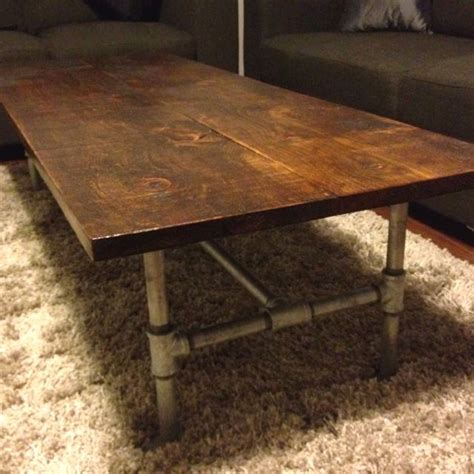 diy coffee table  materials   home depot rustic dining