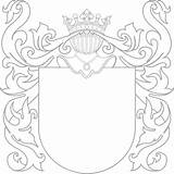 Arms Coat Template Crest Family Google Coloring Drawing Banner Medieval Search Crests Draw Decorations Pages sketch template