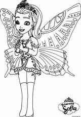 Sofia Princesse Papillon Top16 Name sketch template