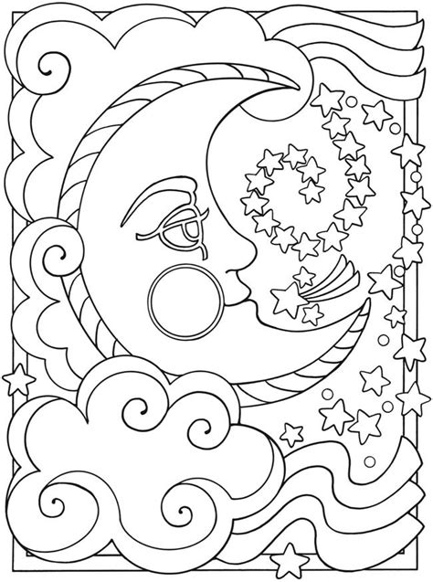 moon phases coloring pages  getcoloringscom  printable