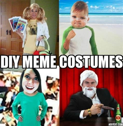 diy meme costume ideas       interesting costume