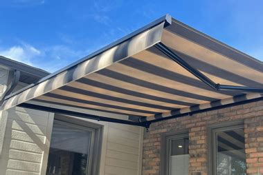 awnings pergolas canopies  fabrics  montreal auvent royal