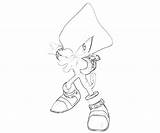Sonic Espio Pages Chameleon Coloring Generations Skill Another Template sketch template