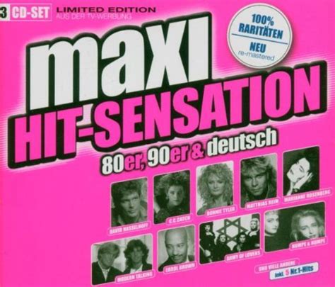 maxi hit sensation erer amazonde musik cds vinyl
