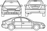 Ford Mondeo Blueprint Blueprints 2006 Door Vector Car Drawings 3d Modeling Taunus Outlines Request Hatchback 1990 Wagon Grand 2000 Carina sketch template