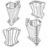 Corset Stays Butterick 18th Simple Pattern Century Corsets Progress Chanel Coco Steampunk Twist Patterns Glamour Bodies Called Ve Version Made sketch template