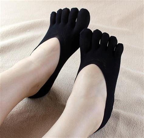 Hot Fashion Women Girls Ankle Five Fingers Toe Socks Ladies Casaul