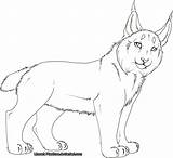 Lynx Lineart Fortnite sketch template