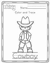 Prep Cowboys sketch template