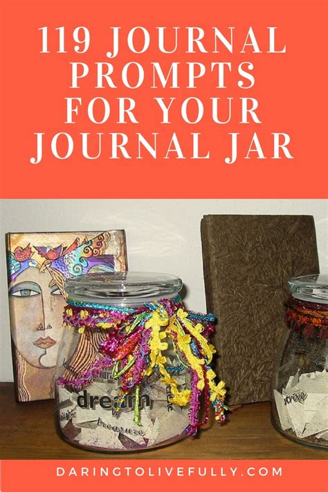 journal prompts   journal jar