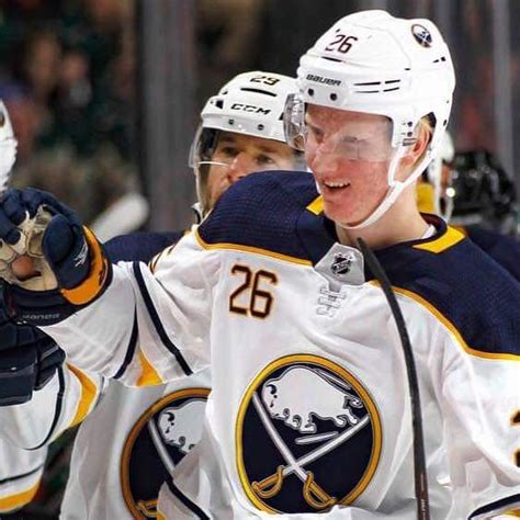 rasmus dahlin named nhl rookie of the month for november 2018 buffalo